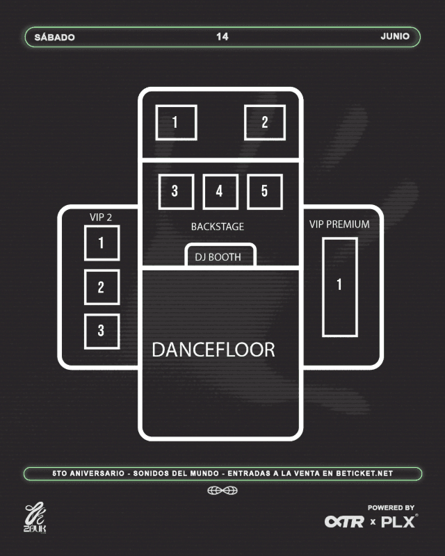 Venue layout