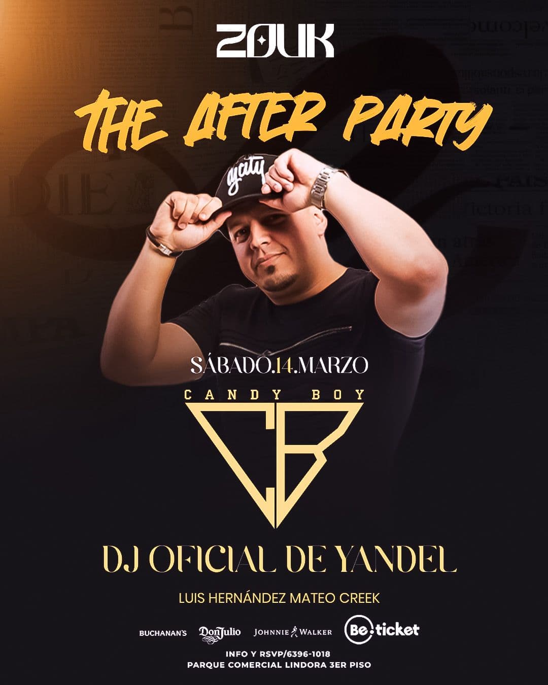 🎉 ¡No te pierdas THE AFTER PARTY en Zouk! 🎶